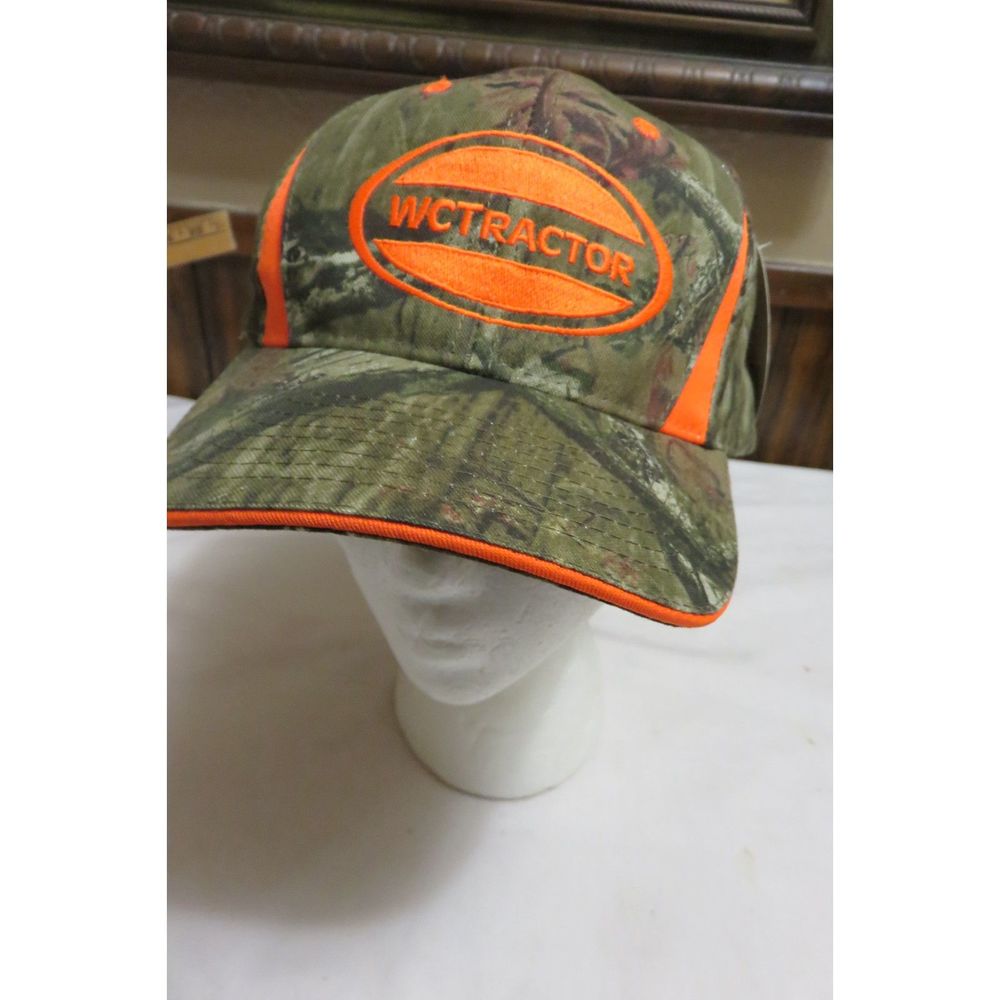 NEW WITH TAGS WCTRACTOR CAMO BASEBALL CAP
